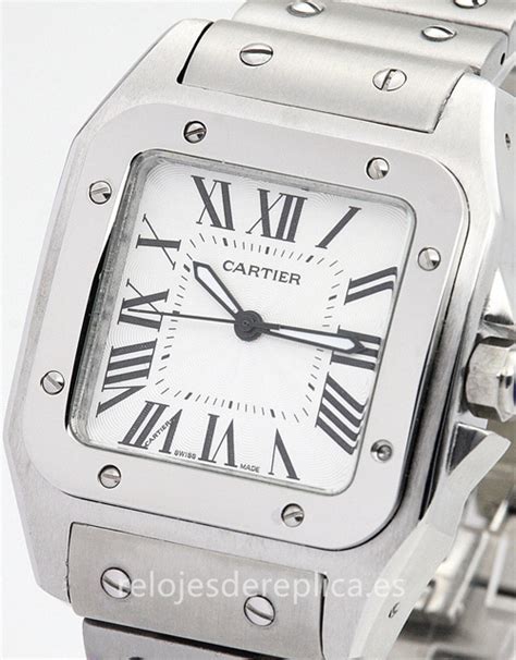 cartier santos 100 falso|cartier santos 100 logo.